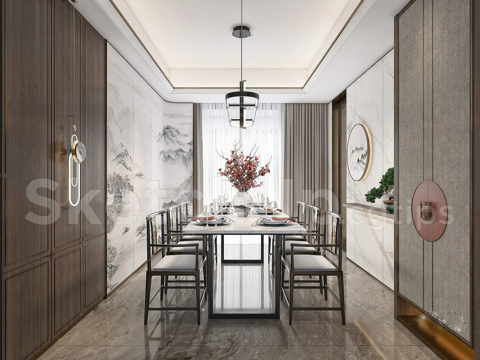 Indochine Dining Room Interior