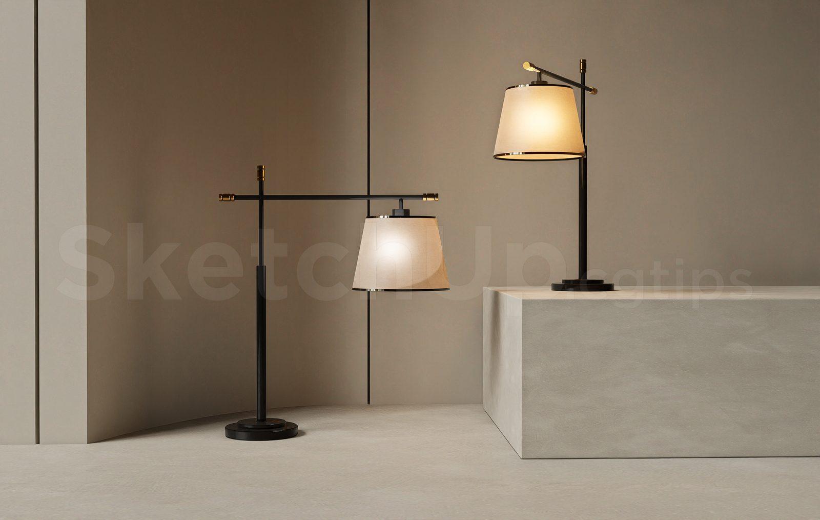 Floor Lamp Model Download for Interior Projects