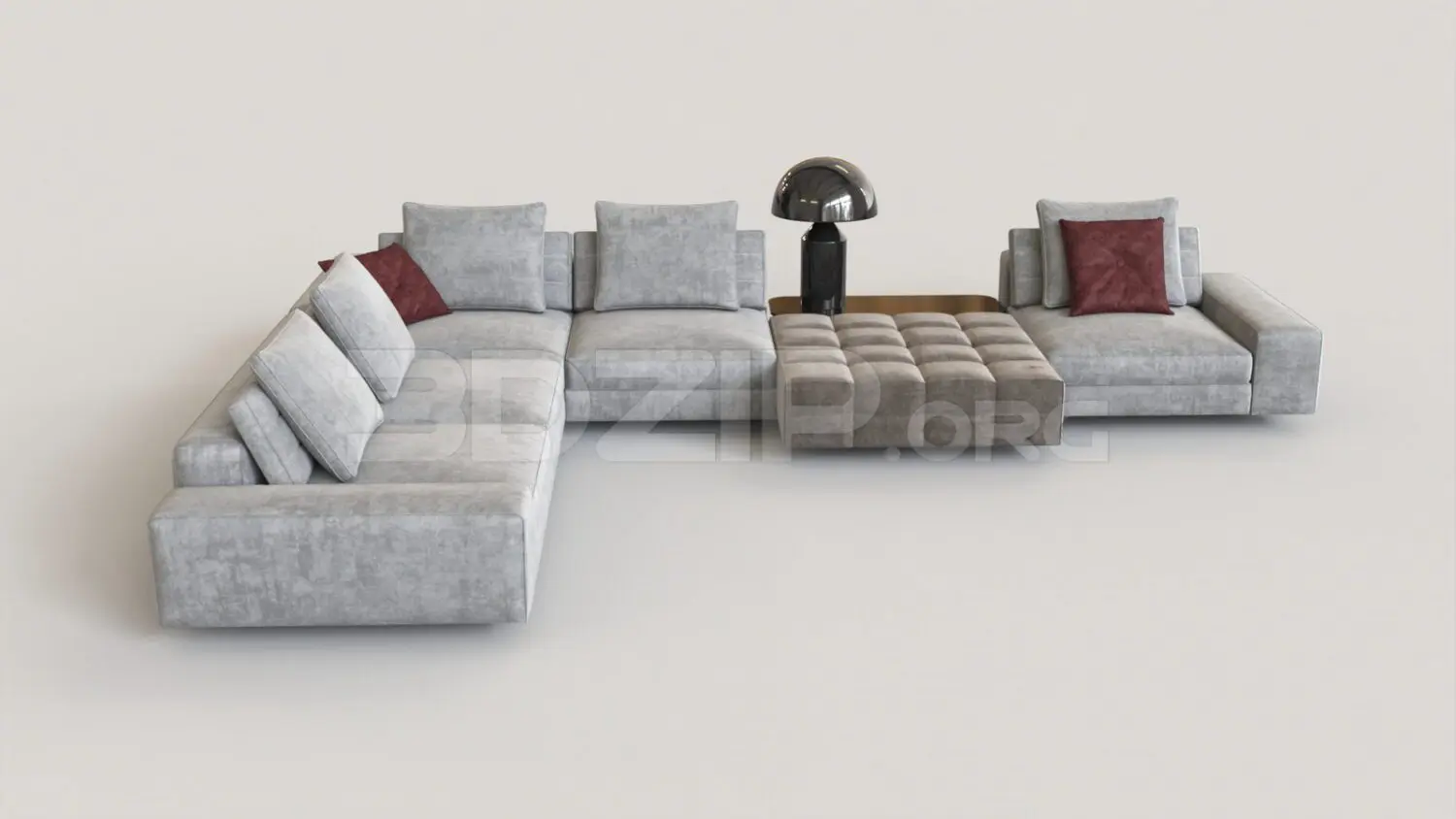 Sofa — preview 1 (3dzip, CC0)