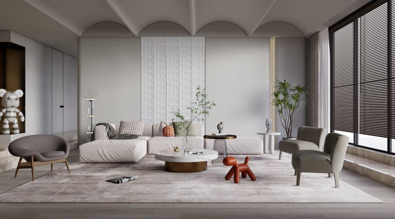 Living Room Model Interior