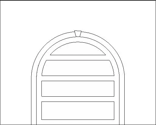 Garage Door Arched