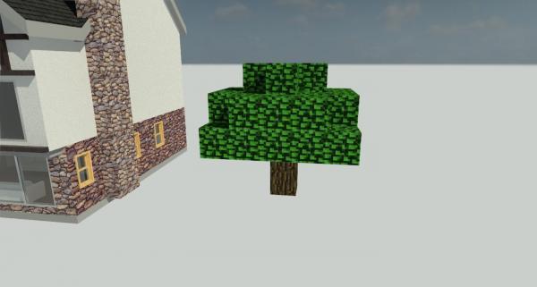 Minecraft tree
