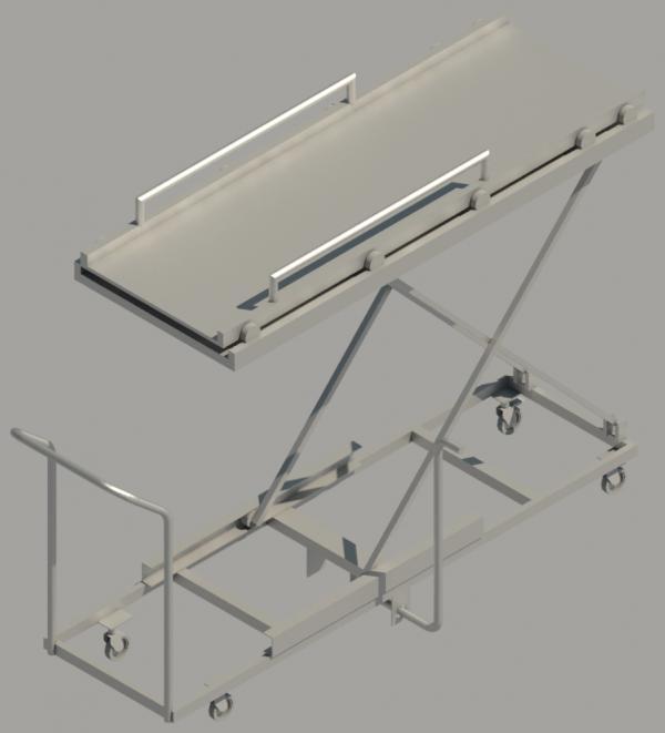 Mortuary Lifting Trolley