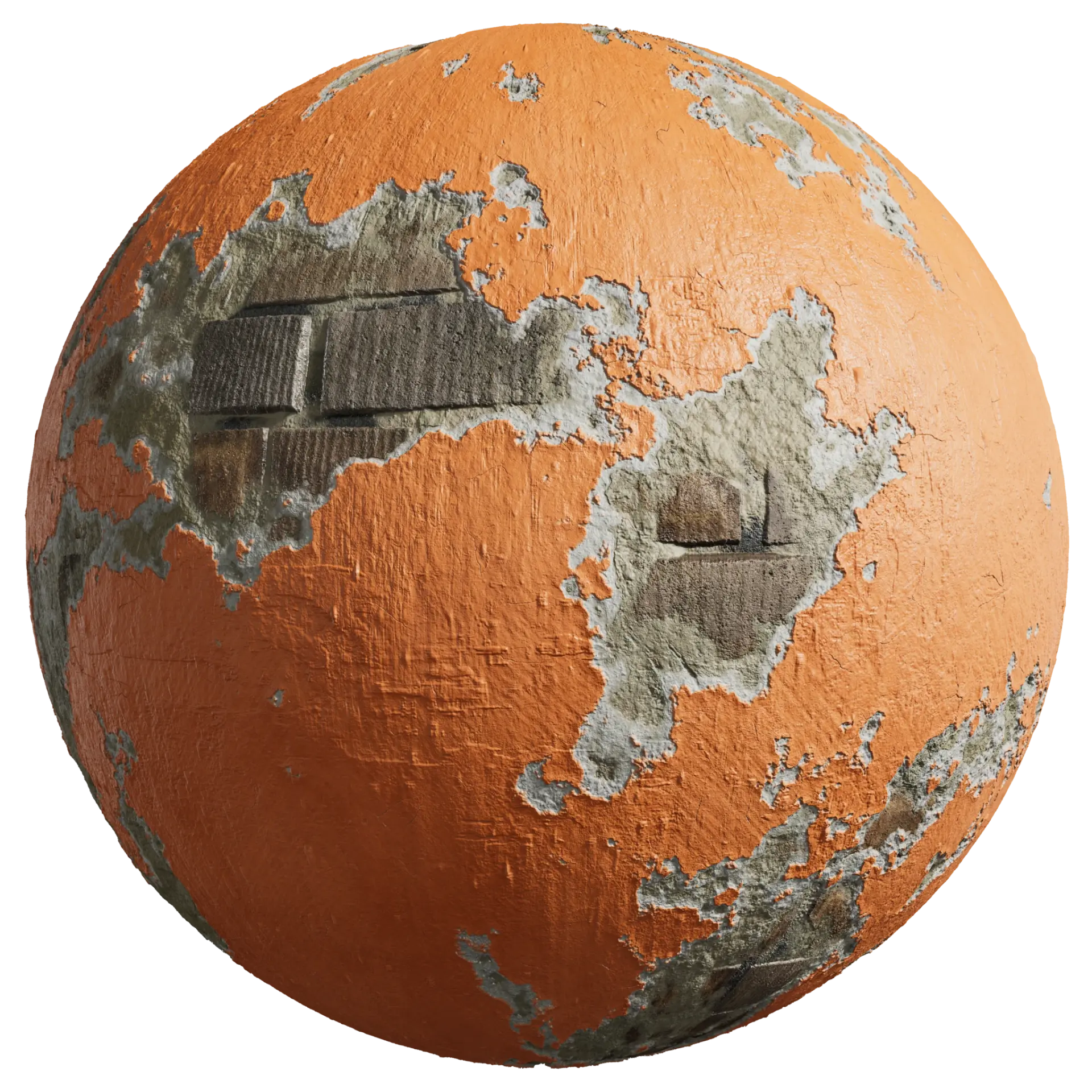 Painted Plaster 013