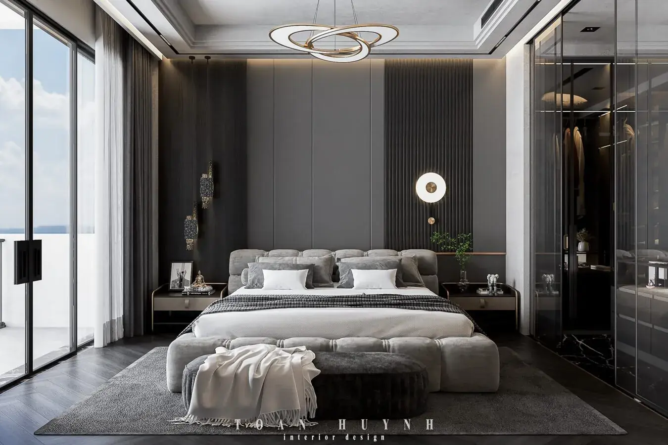 Interior Bedroom Scene