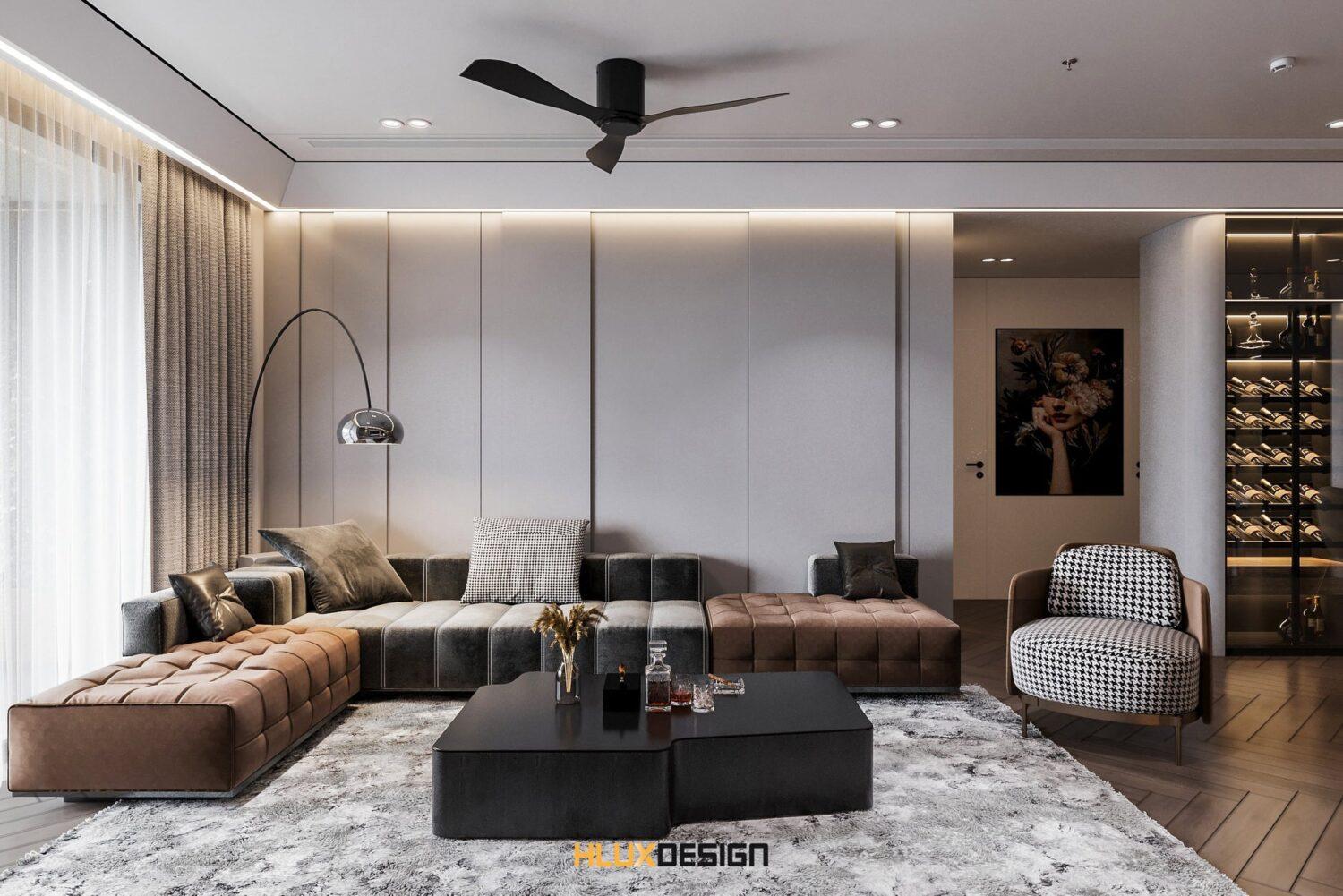 Apartment Interior — preview 1, by Minh Thuy (3dzip)