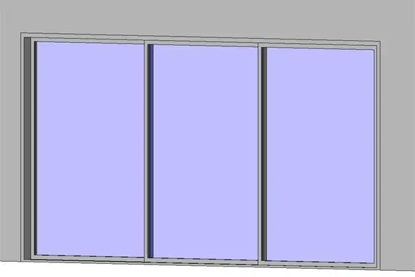 Multi Glass Sliding Aluminium Framed End Open