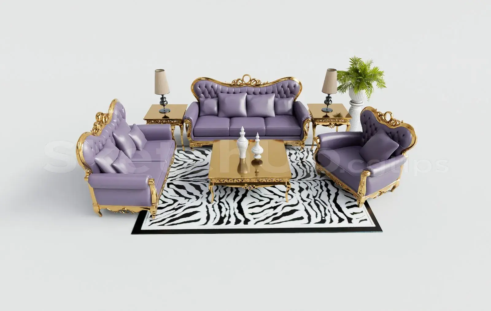 Neoclassical Sofa
