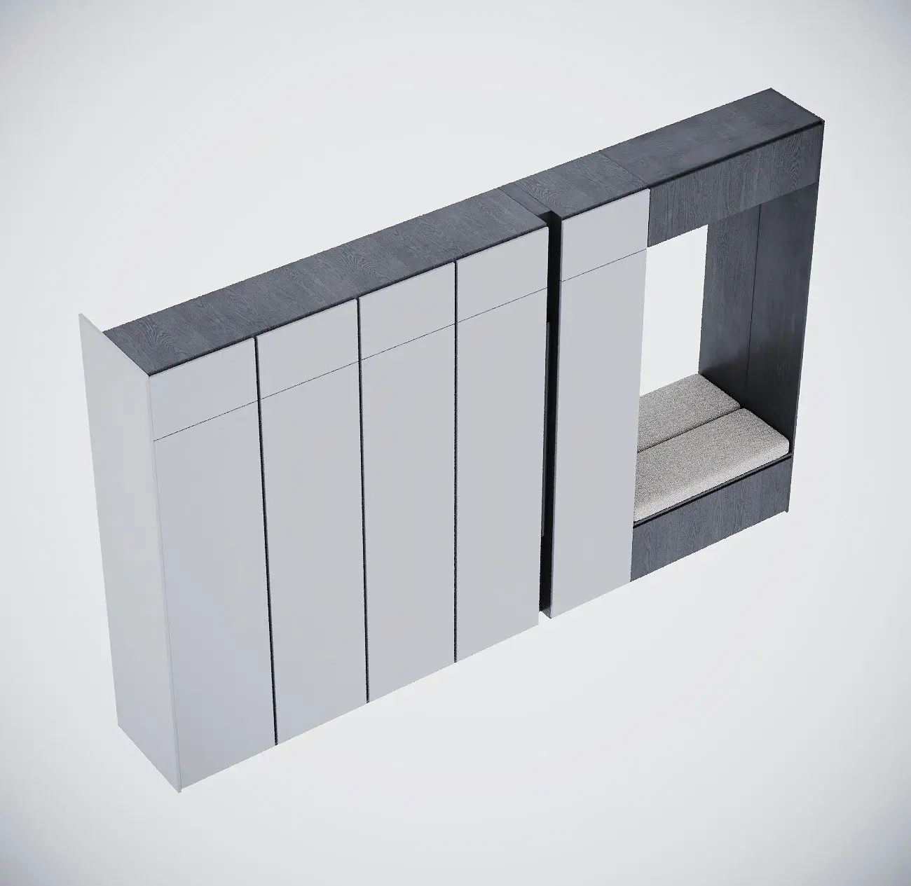 Shoe Cabinet — preview 1, by Hoang Son (3dzip, CC0)