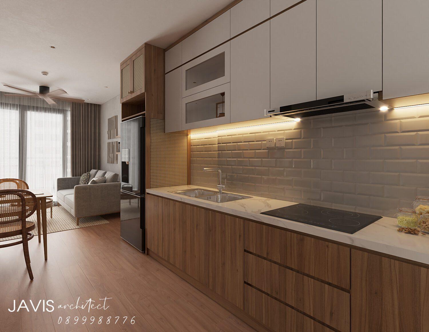 Living Room – Kitchen Interior