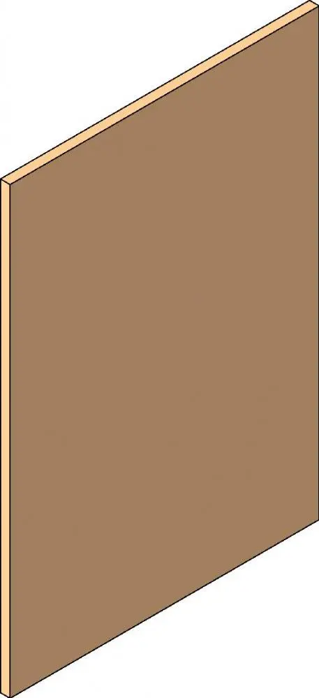 Countertop Support End Panel