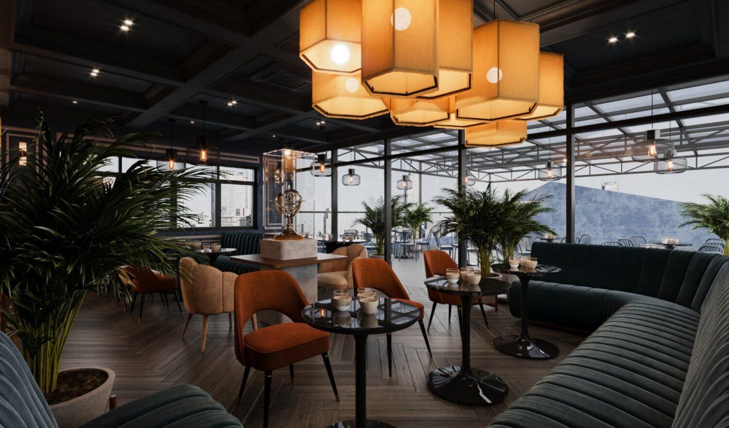 Interior Coffee 105 Scenes