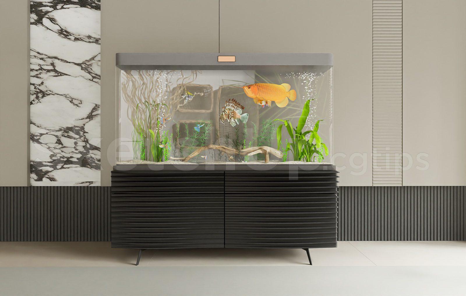 Aquarium Tank — preview 1 (cgtips)