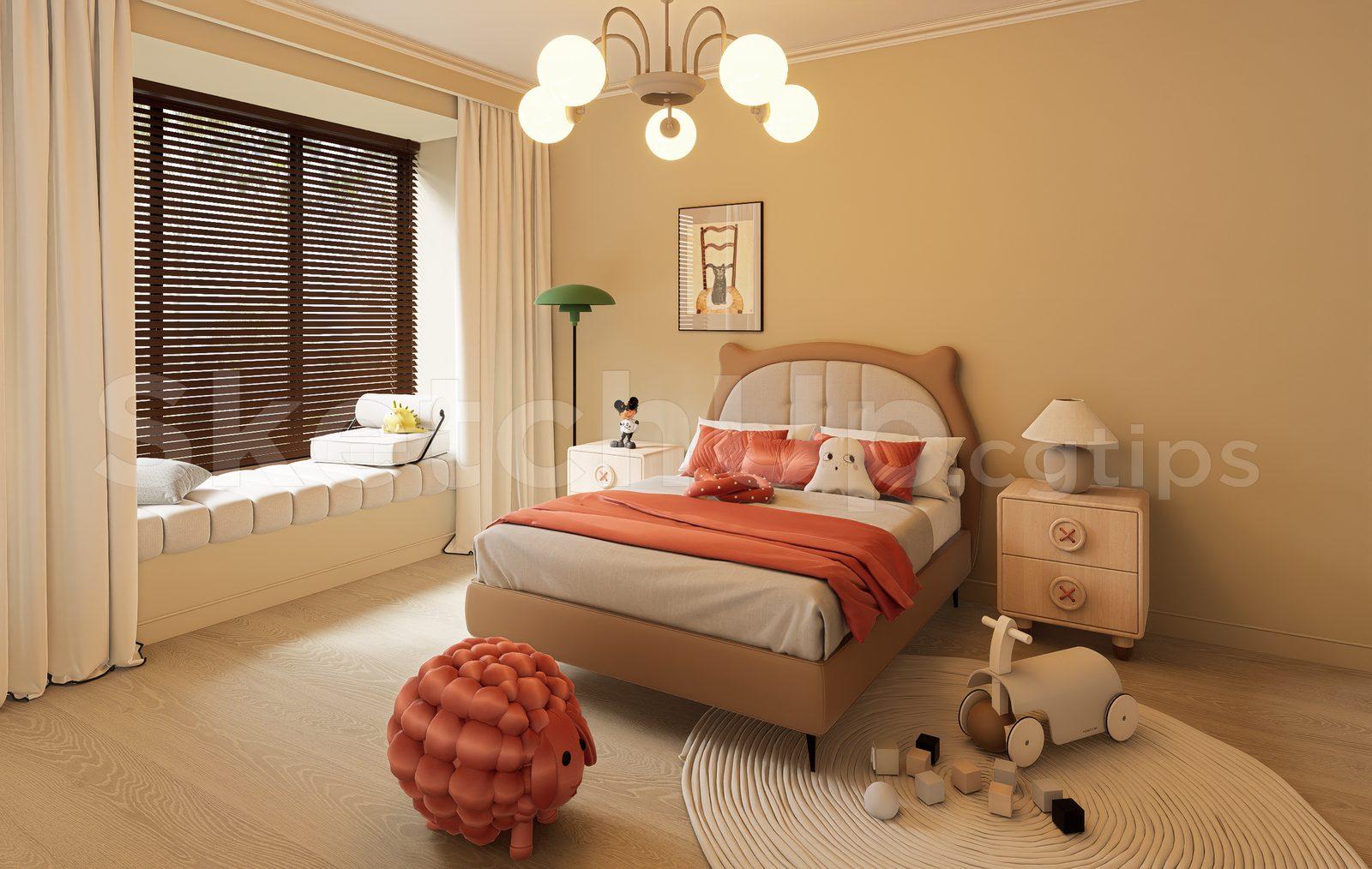 Kids Bedroom Interior
