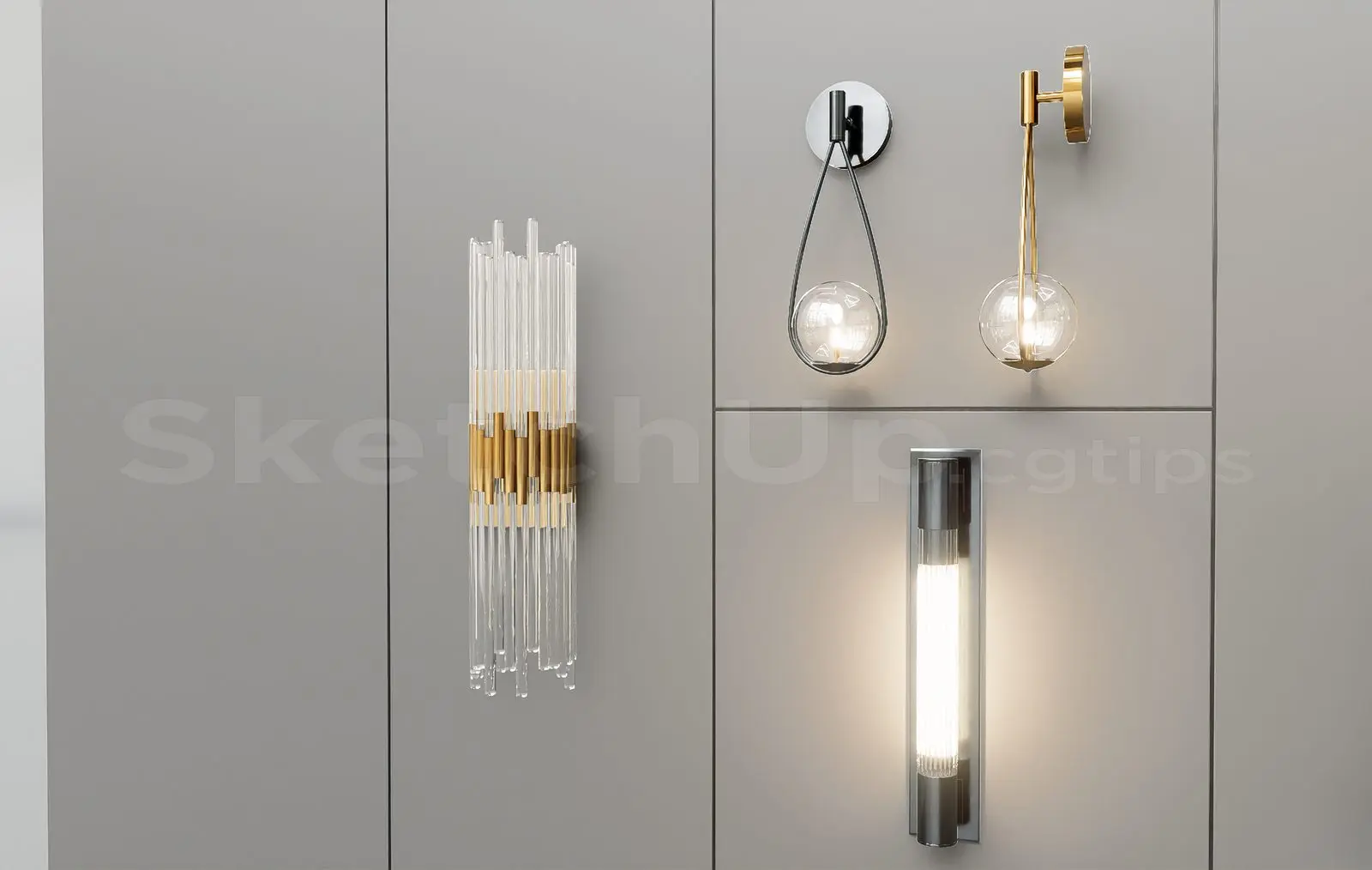 Wall Light — preview 1 (cgtips)