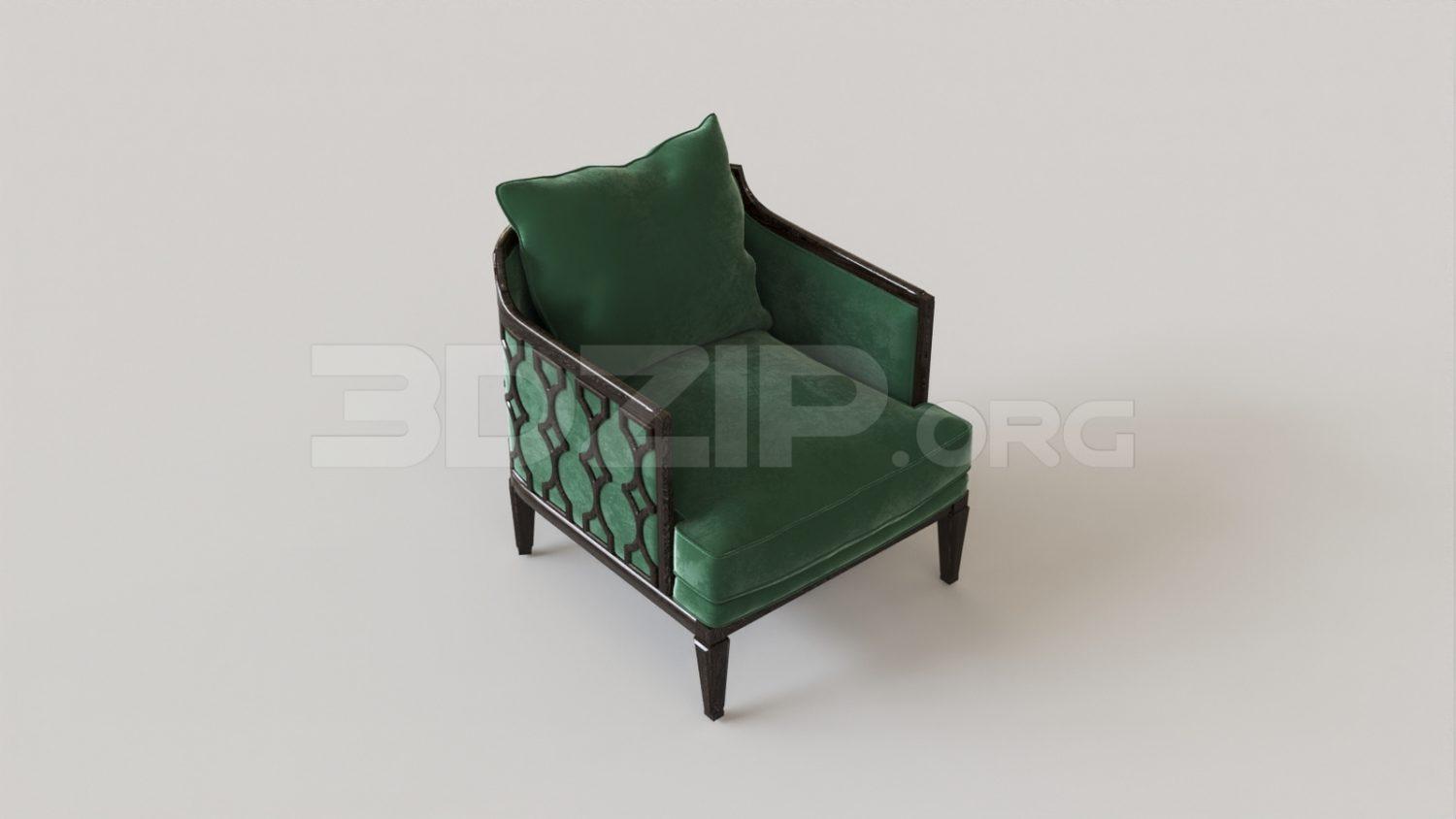 Armchair — preview 1 (3dzip)