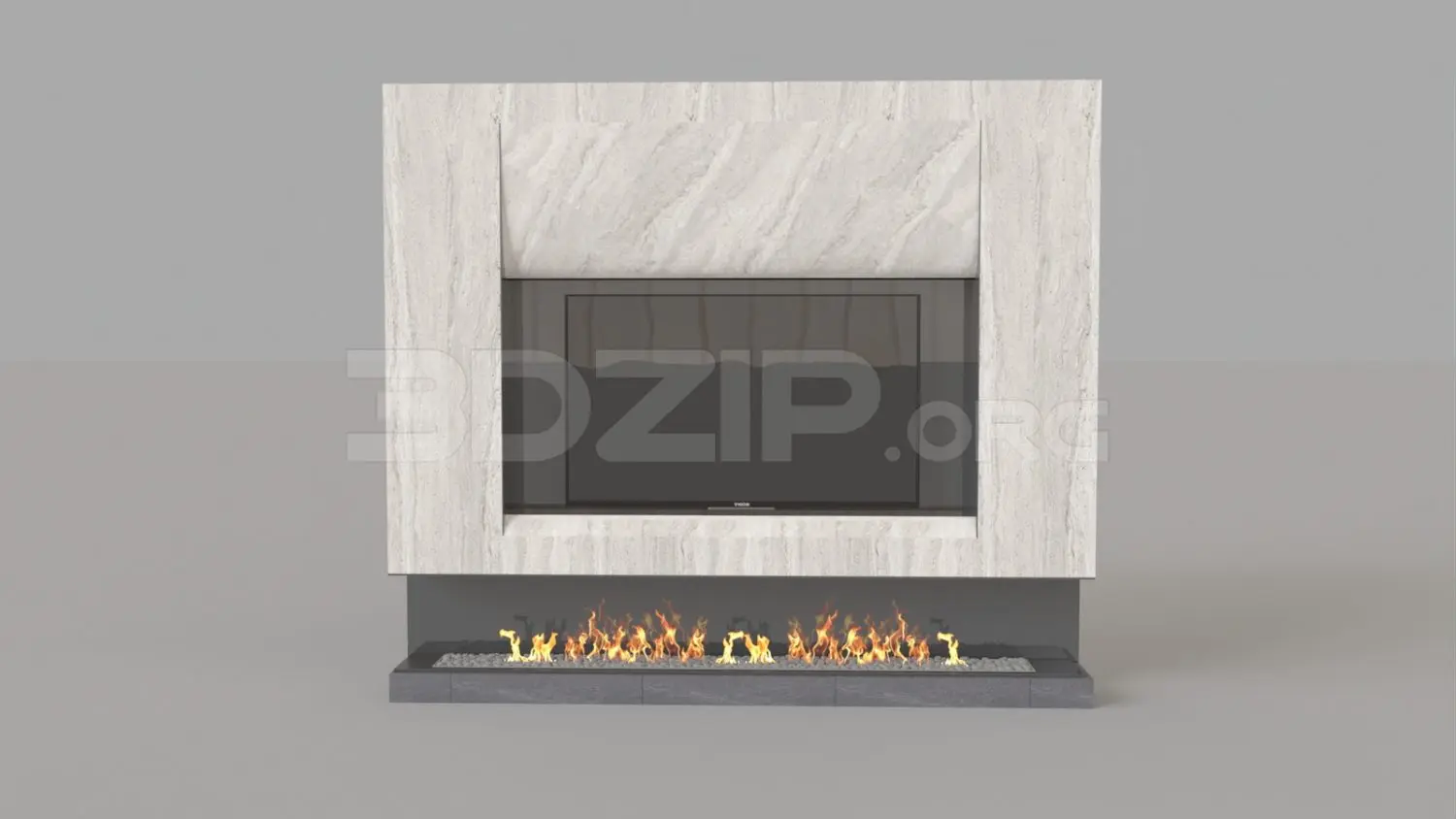 Tv Wall — preview 1 (3dzip, CC0)