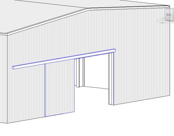 Industrial Sliding Door Improved