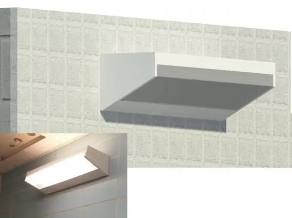 Wall based box light