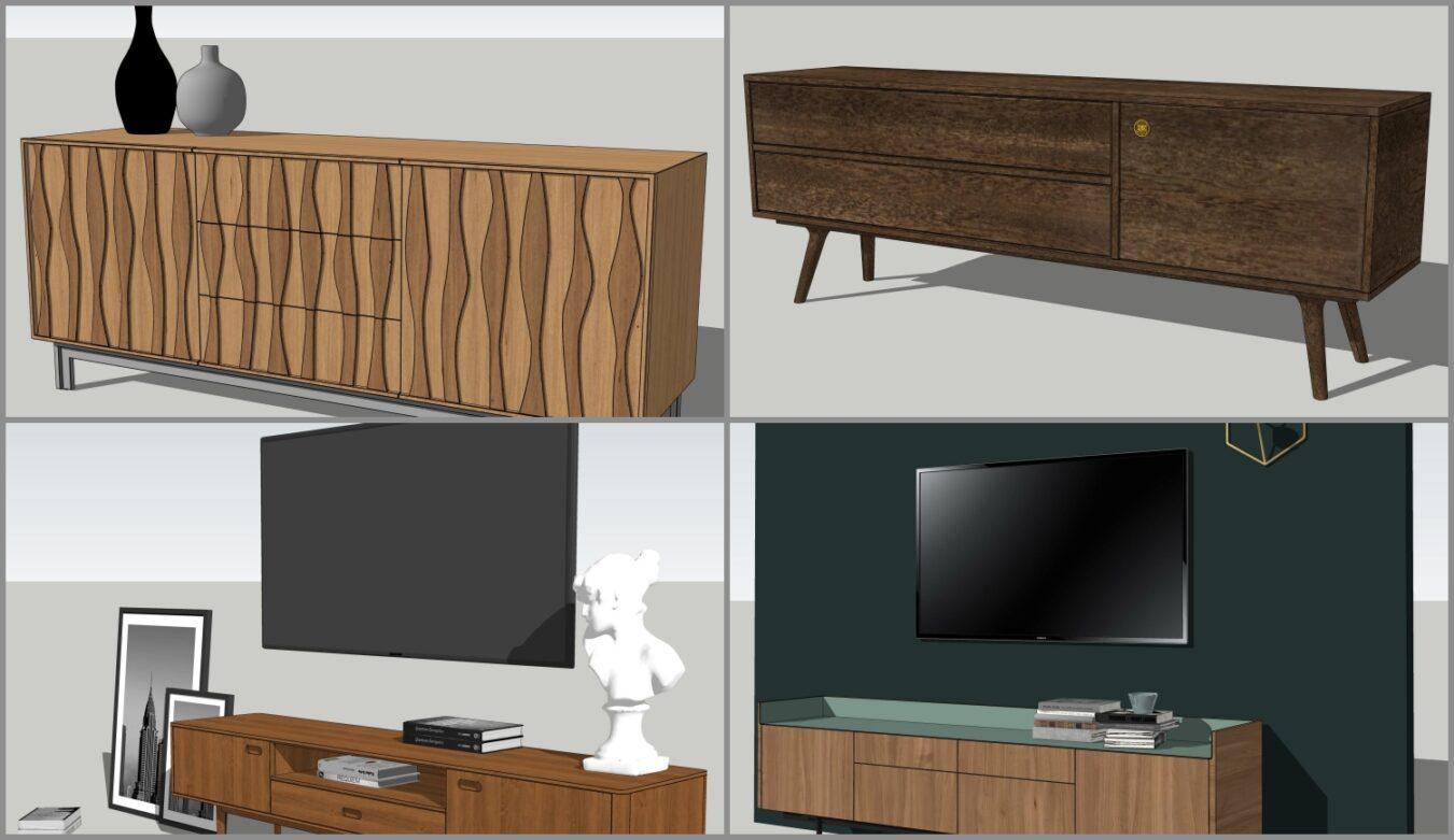 Combo TV-Sideboard