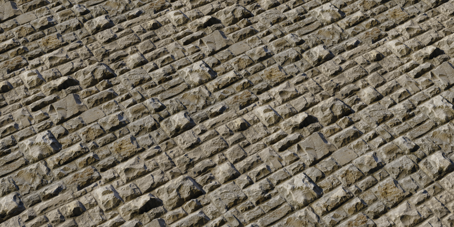 Rough Block Wall