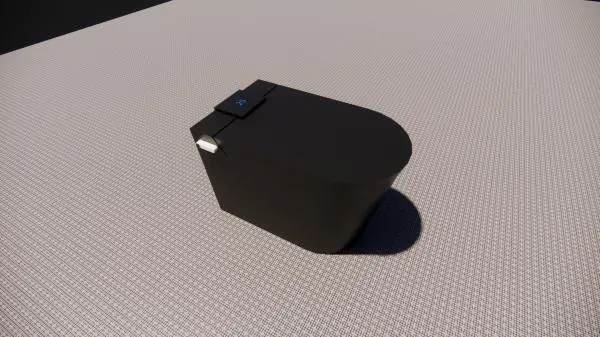 Trone Bidet Toilet — preview 1, by jmacktdb (RevitCity, CC0)