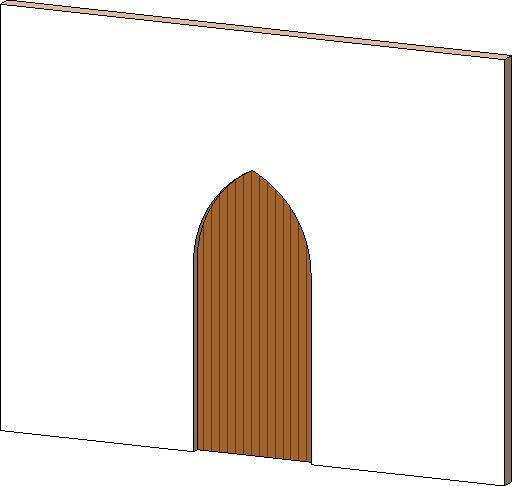 Spanish Wood Door