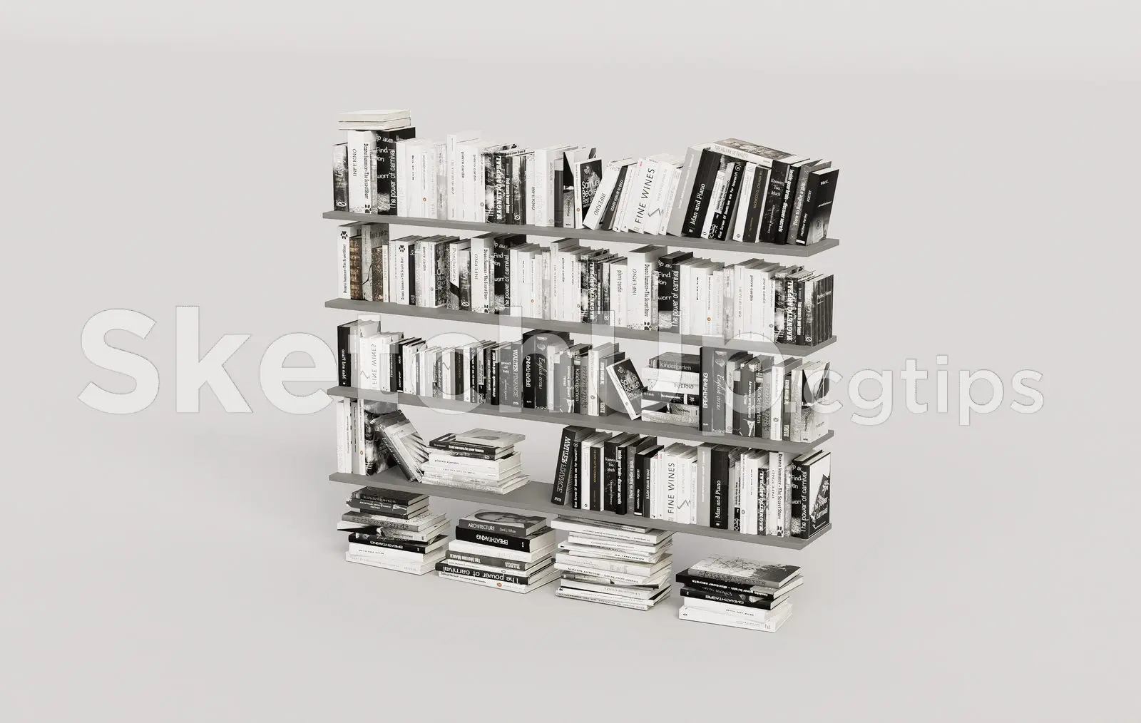 Bookcase — preview 1 (cgtips)