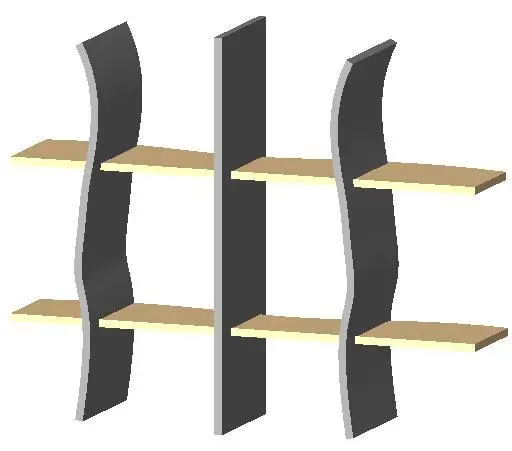 Small Wavy Shelf