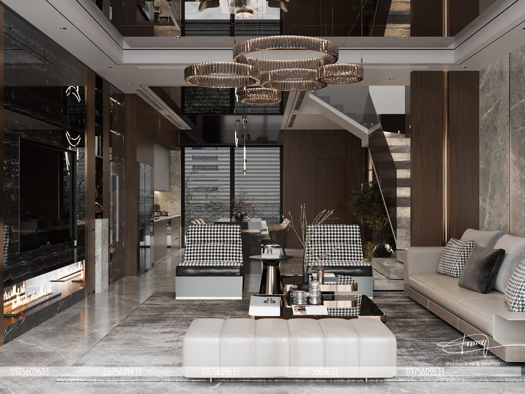 Living Room – Kitchen Interior