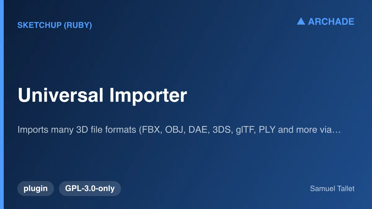 Universal Importer