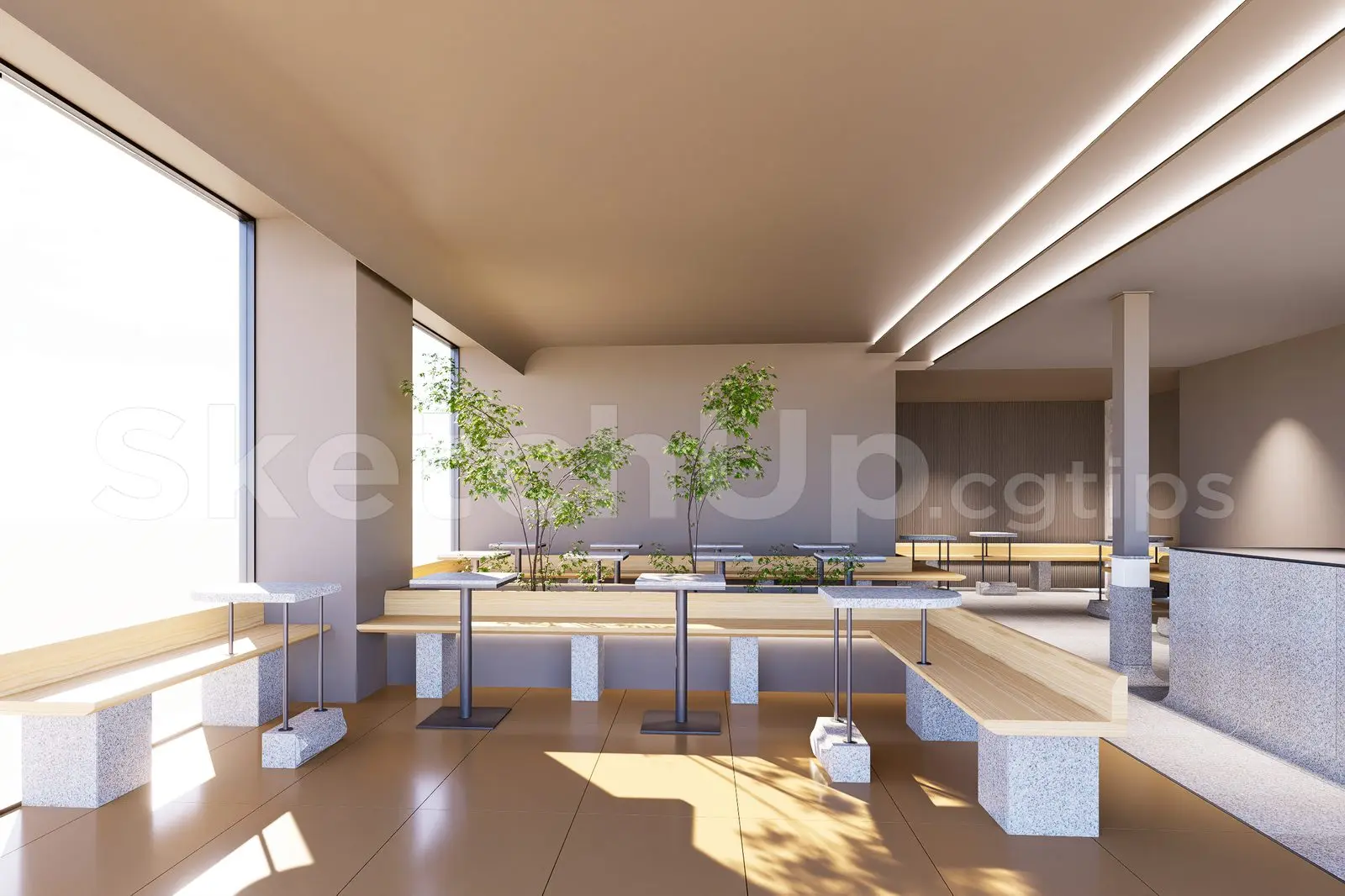 Restaurant Interior — preview 1 (cgtips, CC0)
