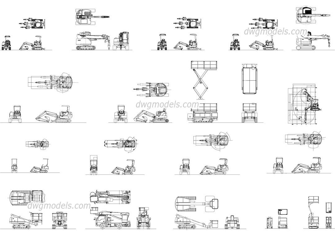 Japanese construction machinery