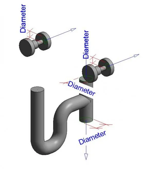 Lavatory-Sink connectors set