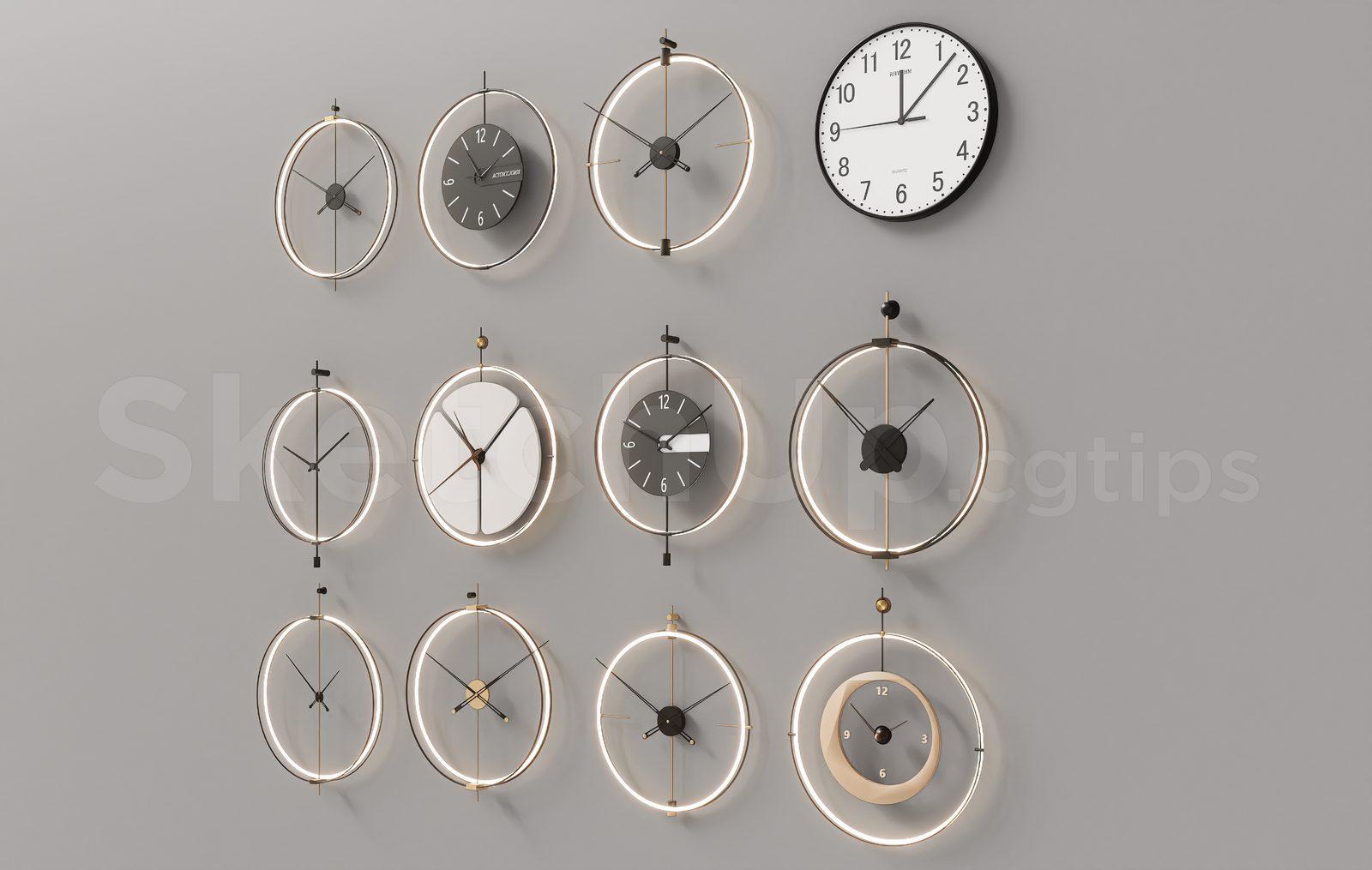 Wall Clock Model