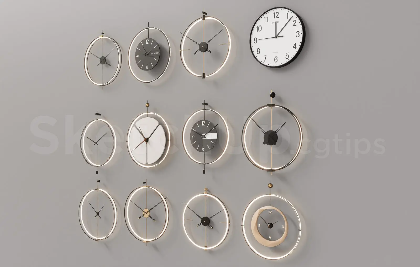 Wall Clock Model