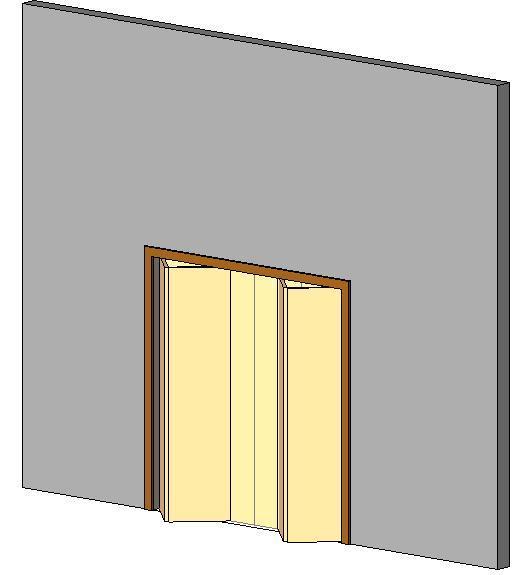 Bifold 4-Panel Door