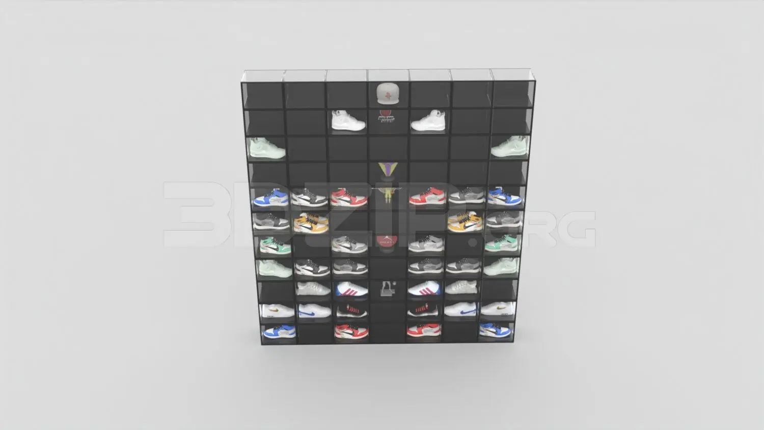 Shoe Cabinet — preview 1 (3dzip)