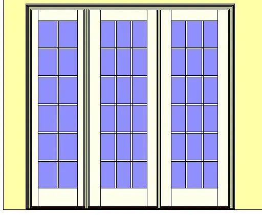 Kolbe Ultra Series Outswing Door 2-Wide Left Sidelite Standard Sill Units