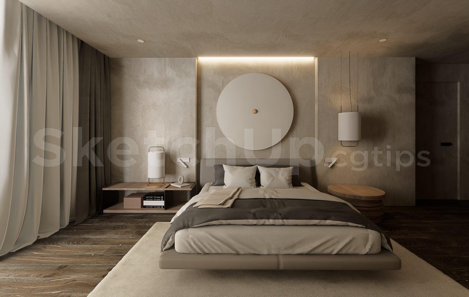 Bedroom Interior — preview 1 (cgtips)