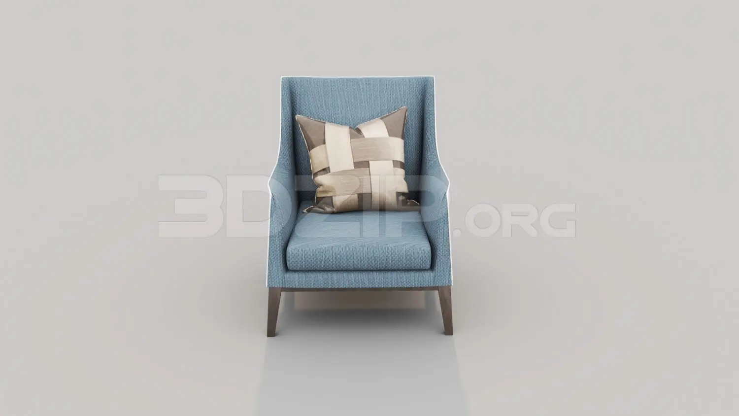 Armchair — preview 1 (3dzip, CC0)