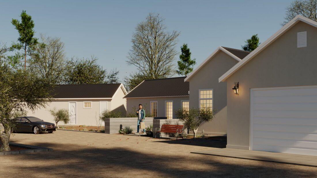 Exterior House Scene