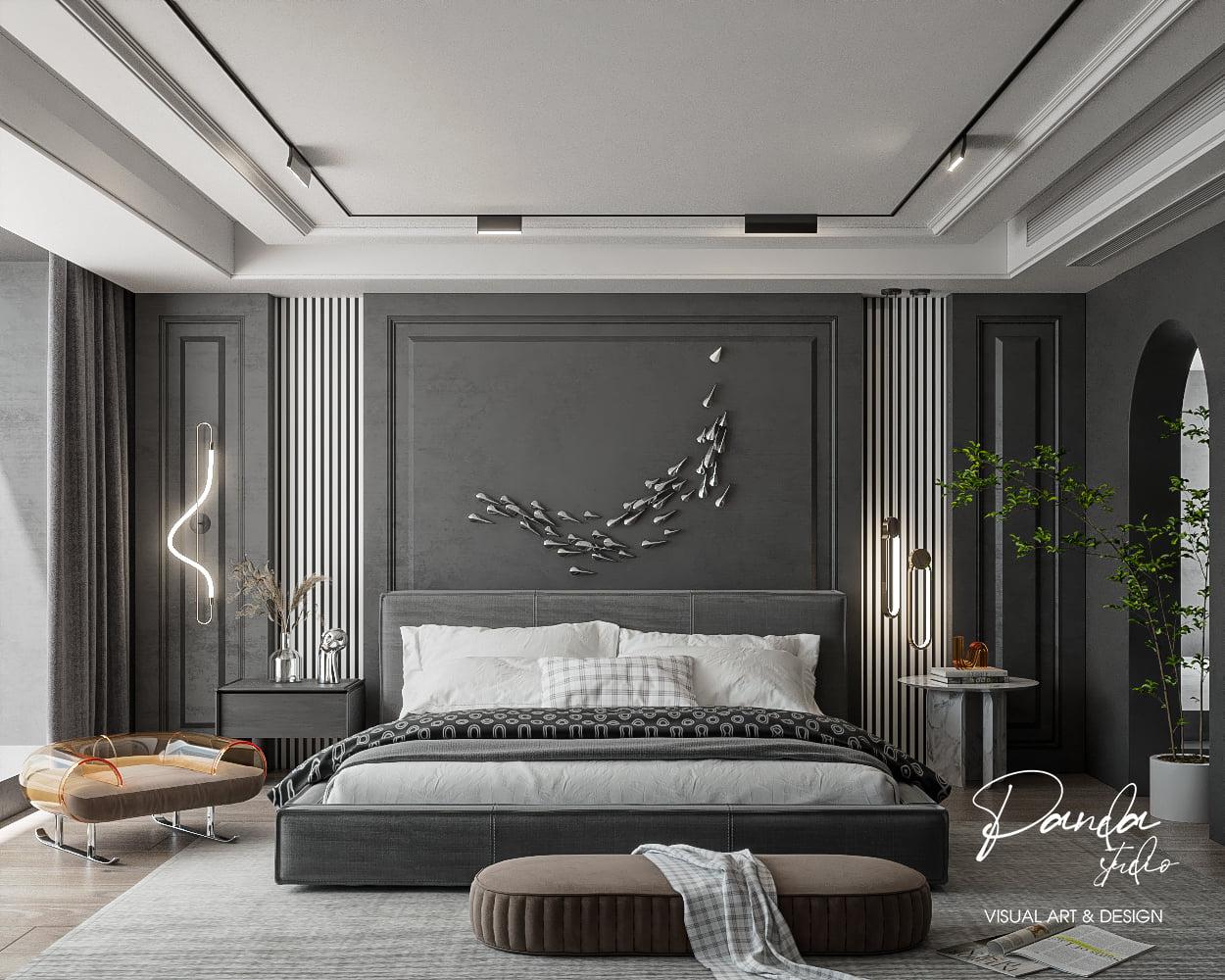 Interior Bedroom Scene