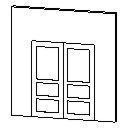 Double Door Panel