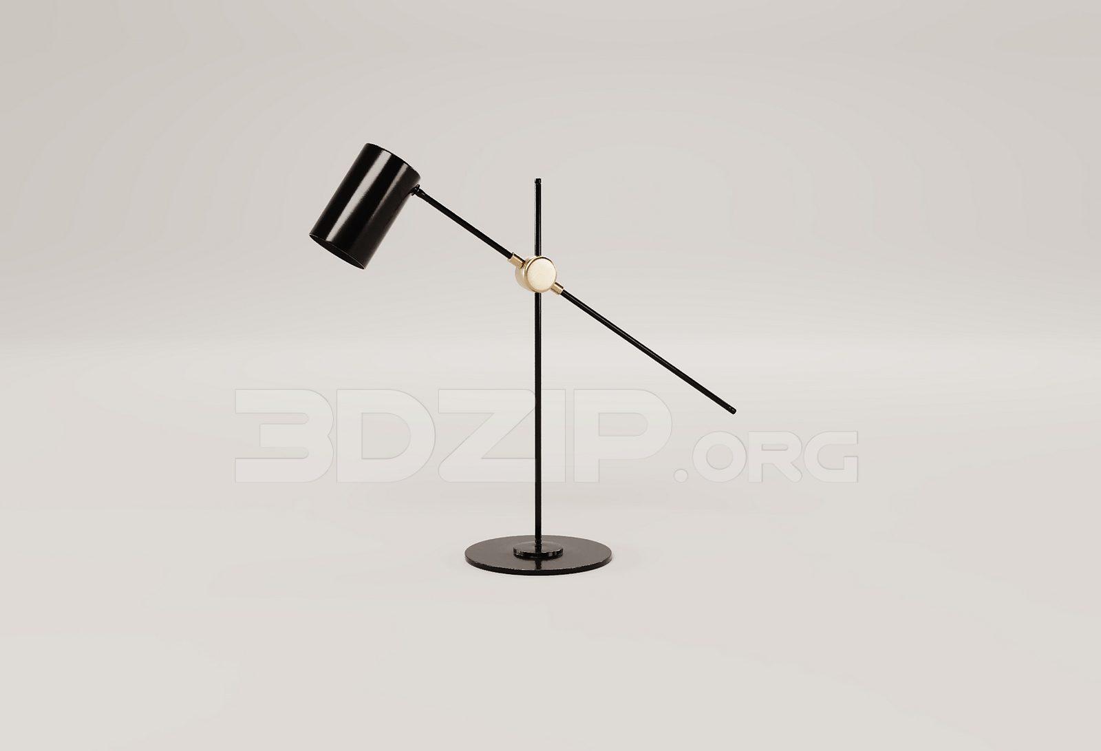 Floor Lamp — preview 1 (3dzip)