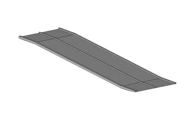 2 lane parametric Parking Ramp