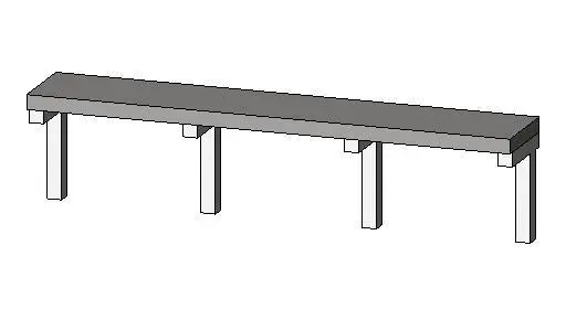 Stadium Bench Seating - Parametric