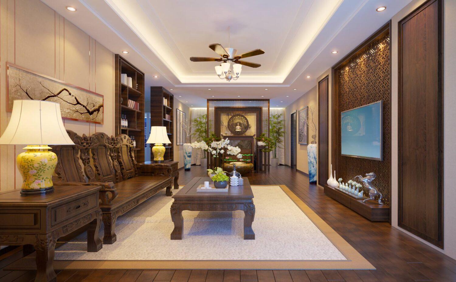 Indochine Living Room Interior