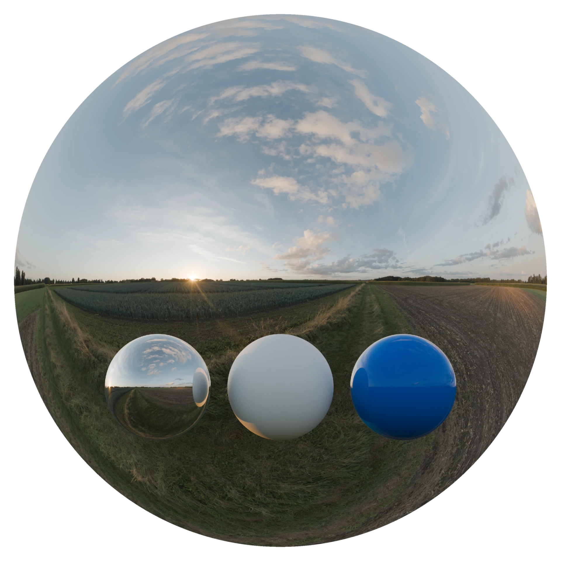 Evening Sky HDRI 037 A
