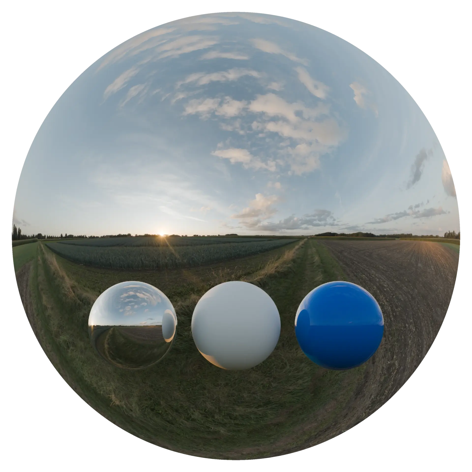 Evening Sky HDRI 037 A